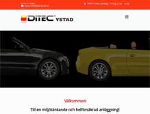 Tablet Screenshot of ditecystad.se